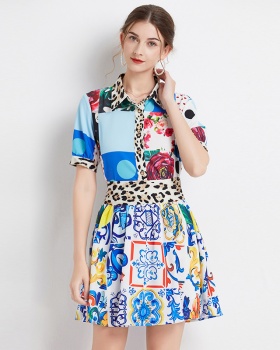 Autumn shirt fashion skirt 2pcs set