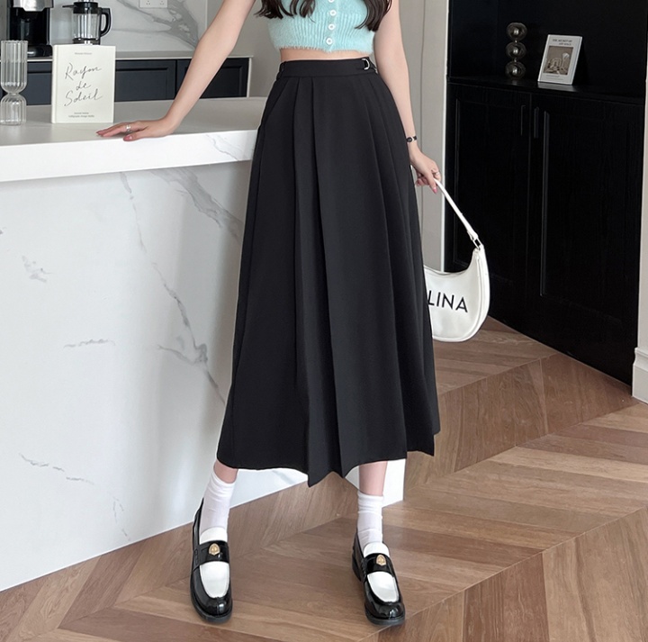 Slim large yard short skirt pleated long skirt for women