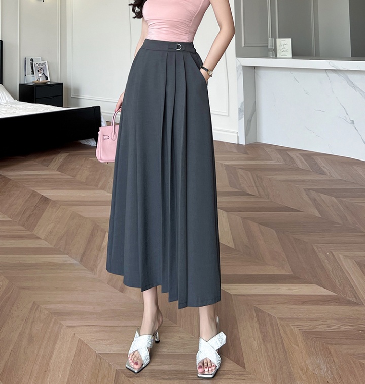 Slim large yard short skirt pleated long skirt for women