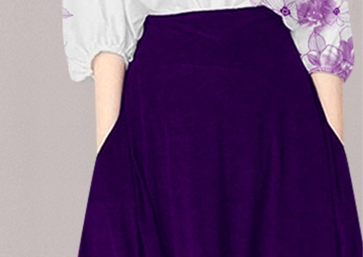 Fashion shirt skirt 2pcs set for women