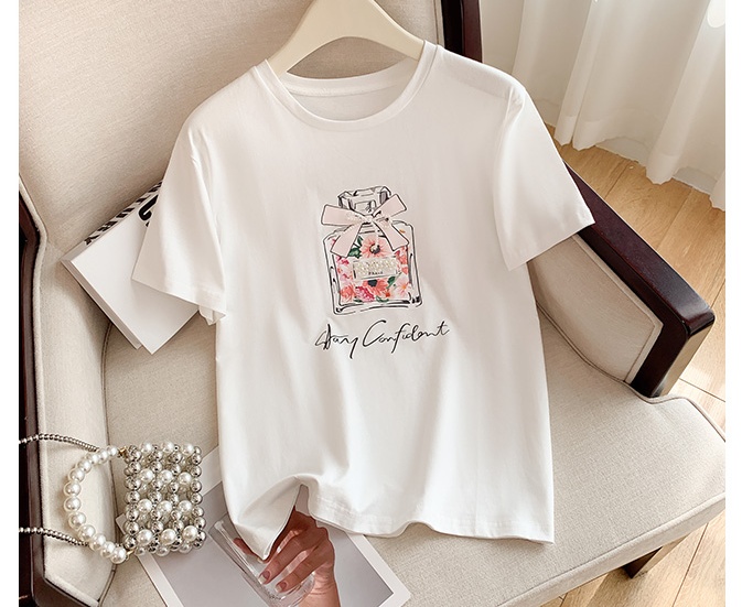 Printing tops Western style T-shirt for women