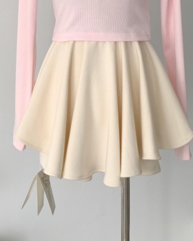 Slim small ballet puff skirt high waist skirt