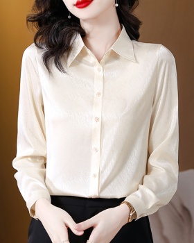 Overalls spring shirt long sleeve tops for women