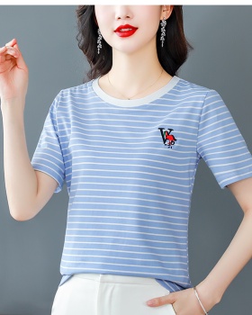 Large yard T-shirt Western style bottoming shirt for women