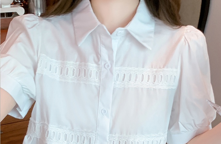 Spring and summer France style shirt unique tops for women