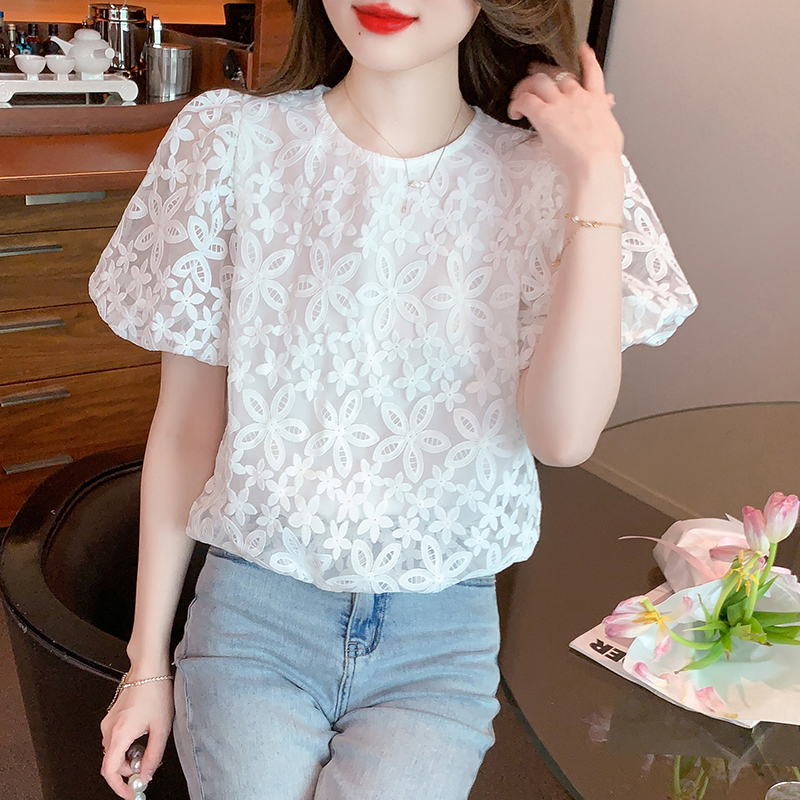 Summer small shirt temperament shirt for women