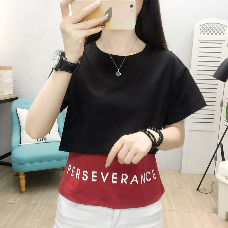 Loose Casual tops summer slim T-shirt for women