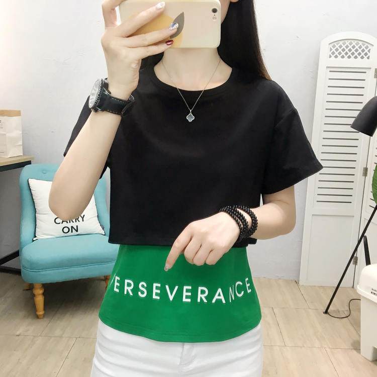 Loose Casual tops summer slim T-shirt for women
