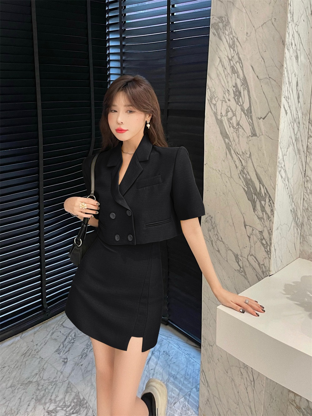 Fashion and elegant business suit queen skirt 2pcs set