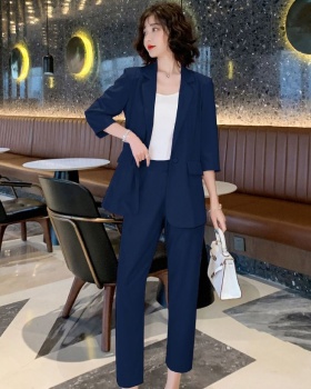 Spring and summer business suit 2pcs set for women