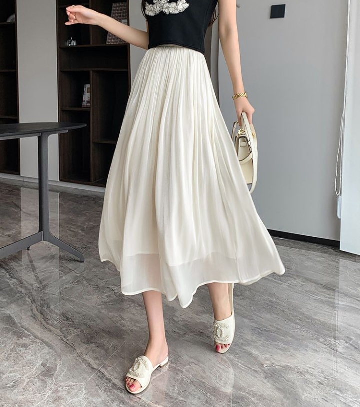 Summer big skirt high waist long slim skirt for women