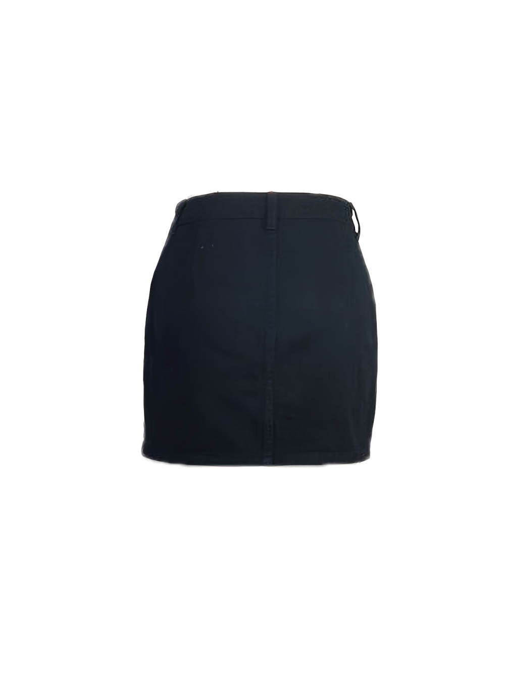 High waist denim European style slim short skirt