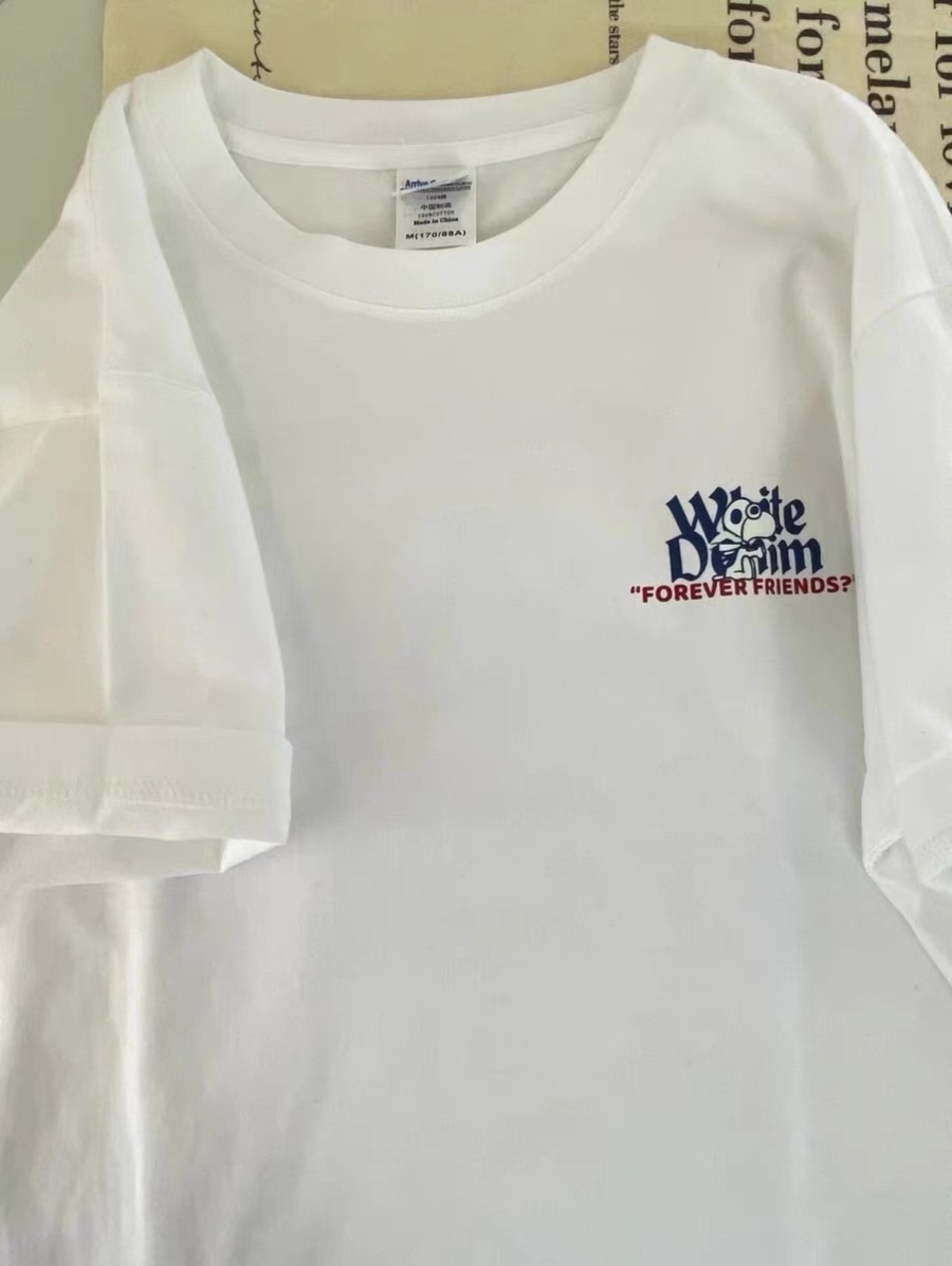 Cotton summer tops short sleeve large yard T-shirt