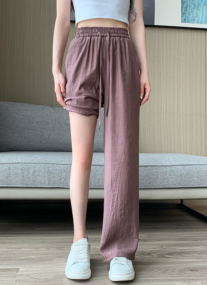 High waist wide leg pants Casual pants for women