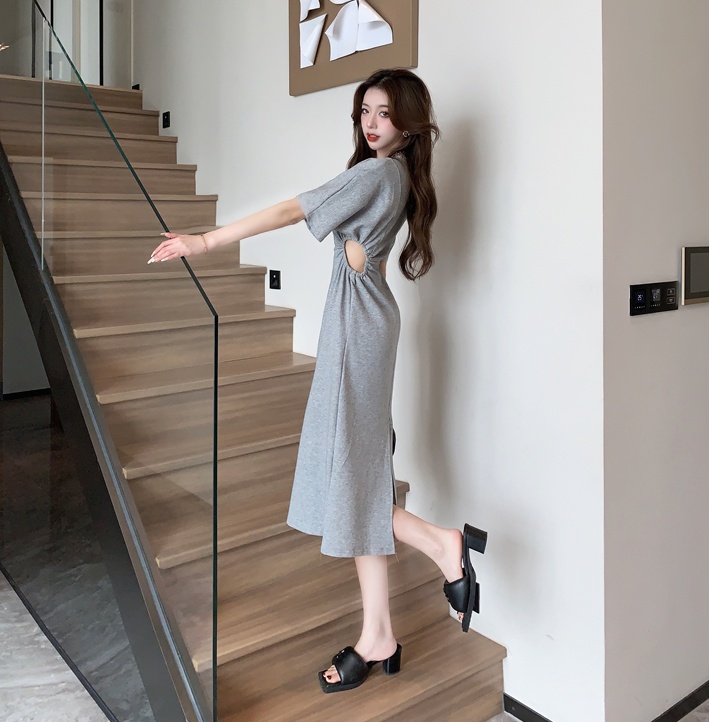 Fashion slim Korean style summer dress