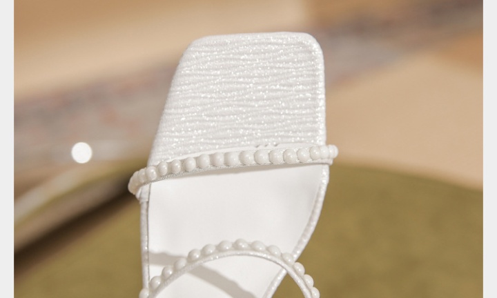 Serpentine high-heeled shoes rhinestone sandals