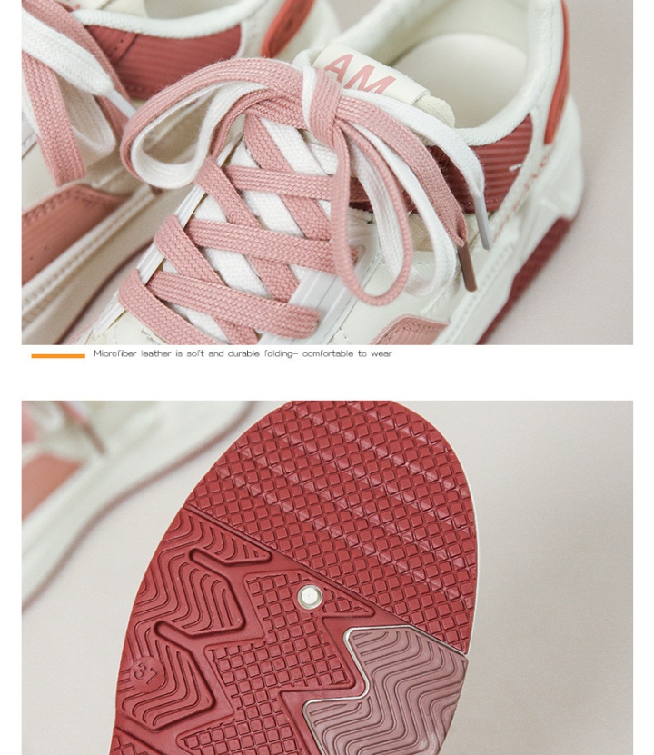 All-match thick crust board shoes spring shoes