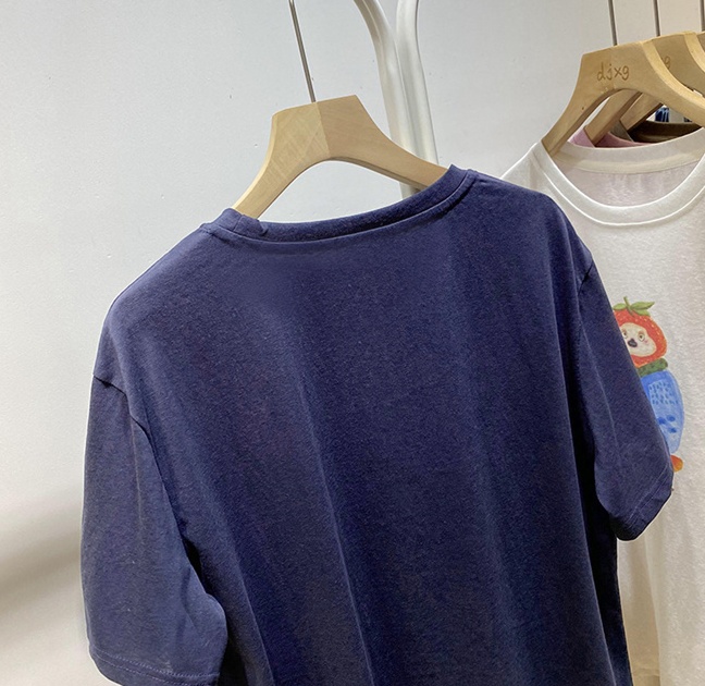 Printing short short sleeve summer pure cotton T-shirt