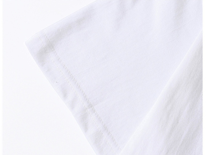 Summer pure cotton short sleeve large yard T-shirt for women