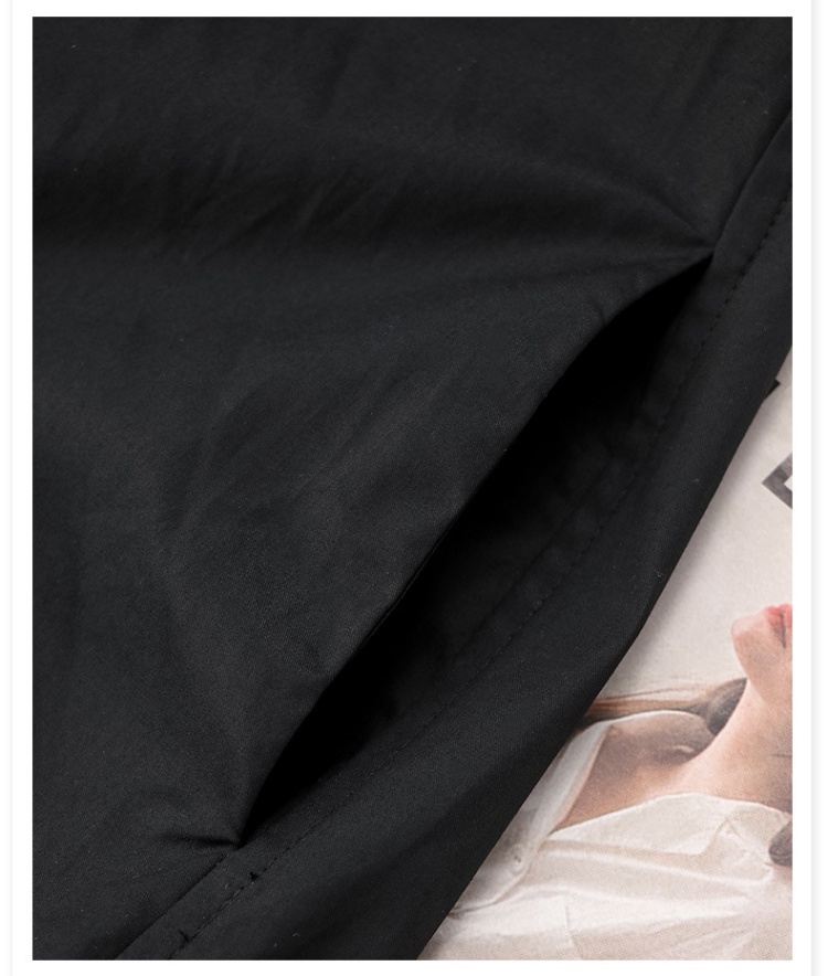 Long sleeve black shirt strapless loose tops for women