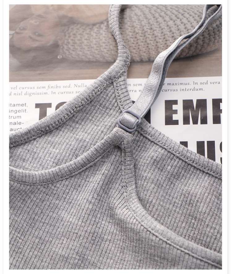 Inside the ride sling knitted gray dress