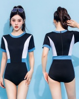 Sports slim swimwear spa Cover belly jumpsuit for women