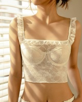 France style wrapped chest Bra thin beauty back corset