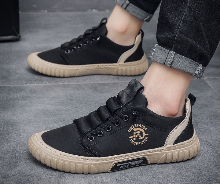 Breathable fashion shoes Casual canvas shoes for men