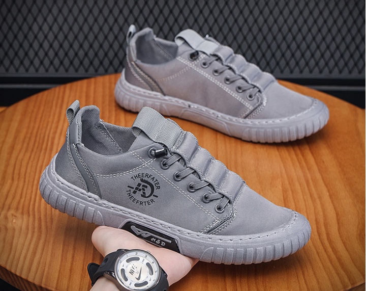 Breathable fashion shoes Casual canvas shoes for men