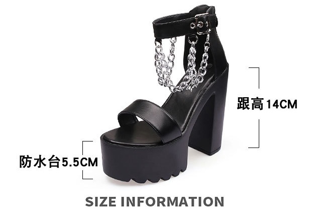 Bar sandals catwalk collar high-heeled shoes for women