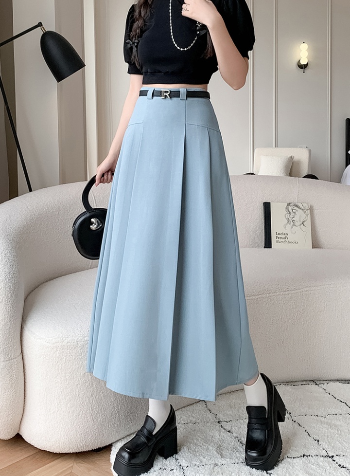 Long slim long skirt commuting summer skirt