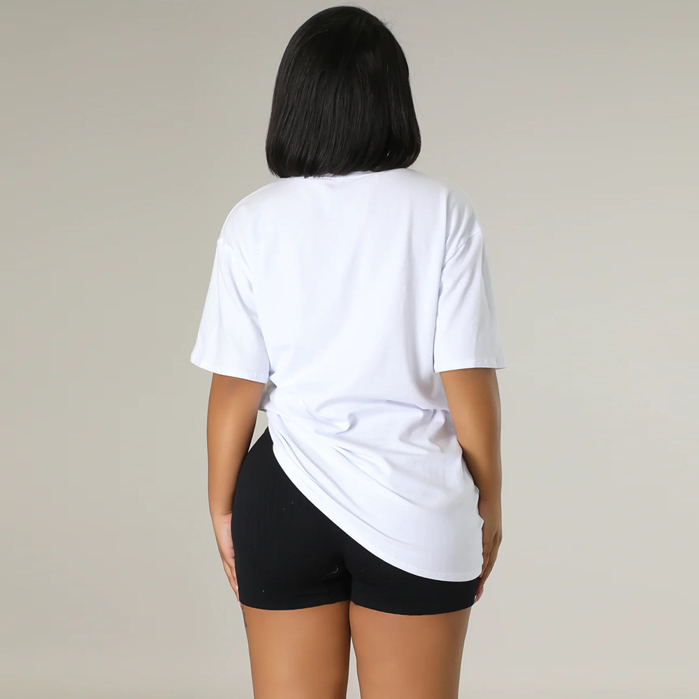 Casual tops short sleeve T-shirt for women