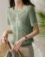 Pure temperament sweater pullover tops for women