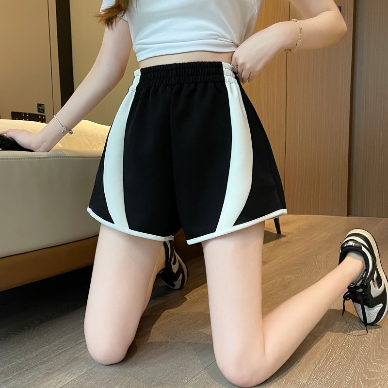 Personality Casual shorts sports summer wide leg pants for women