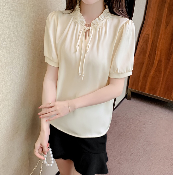 Fashion all-match tops Korean style shirt