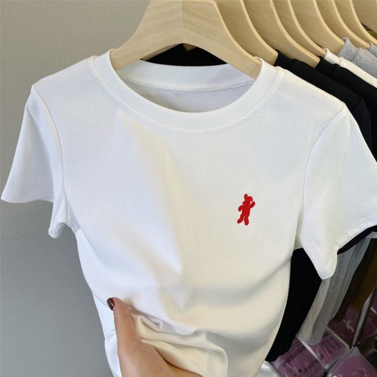 Short sleeve summer T-shirt simple shirts for women