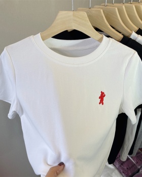 Short sleeve summer T-shirt simple shirts for women