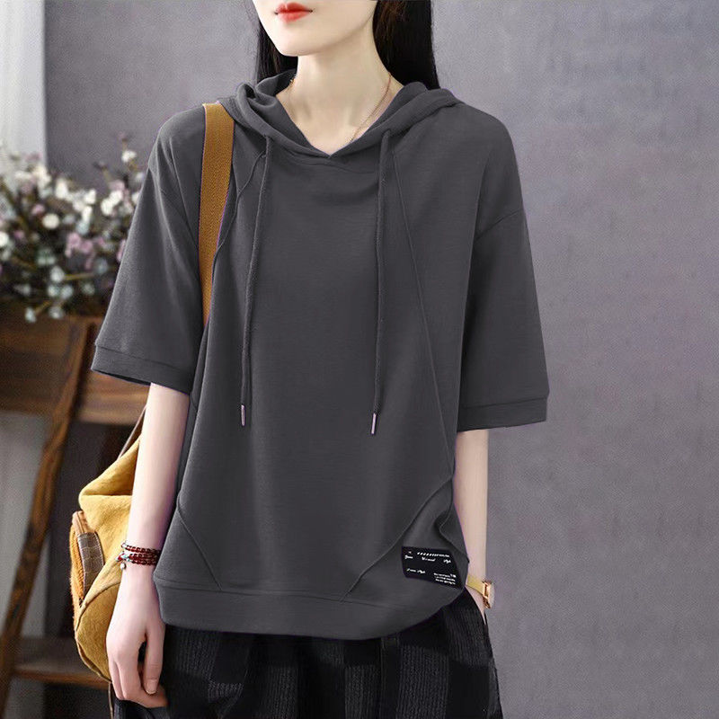 Short sleeve loose tops large yard T-shirt for women