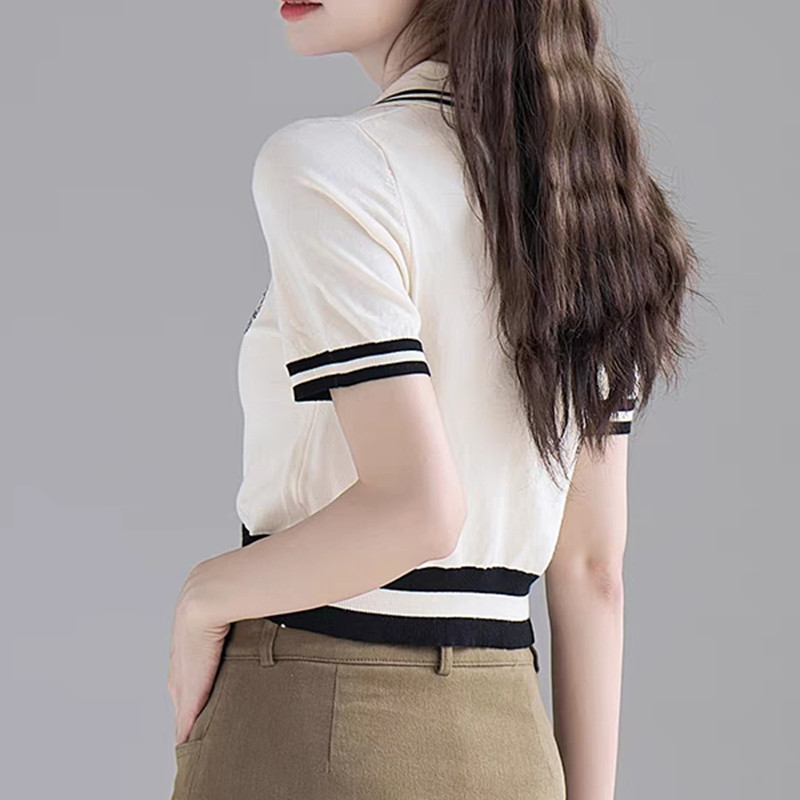 Korean style light slim sweater thin college cardigan