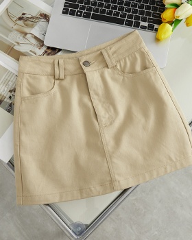 High waist short skirt package hip work clothing for women