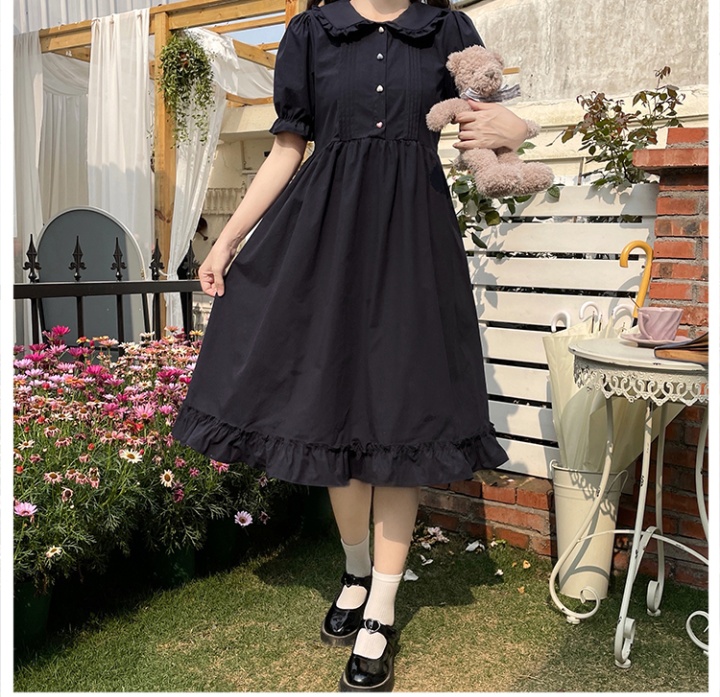 Japanese style maiden lady lovely doll collar dress