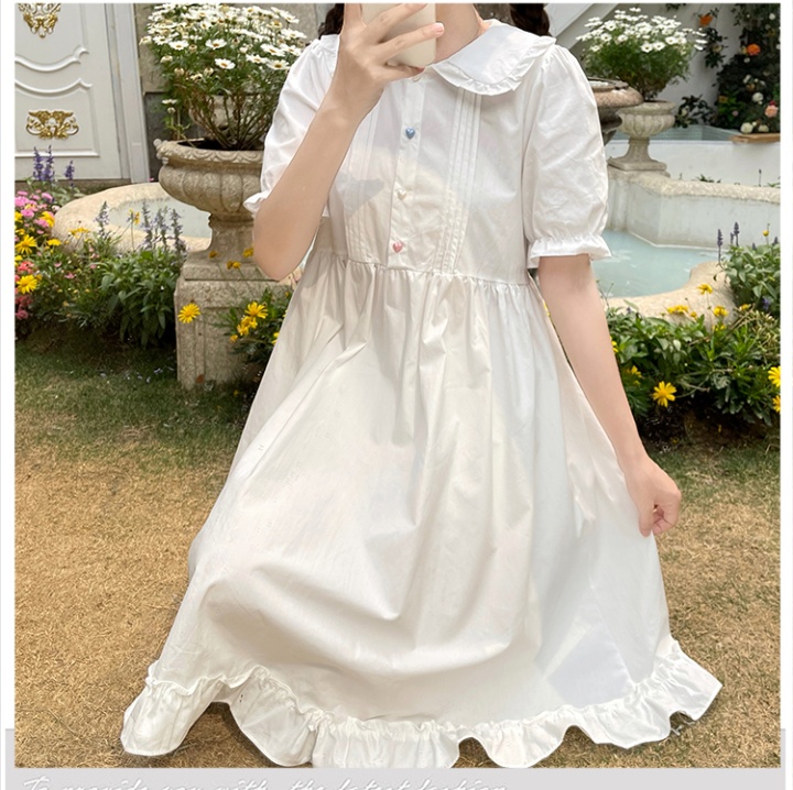 Japanese style maiden lady lovely doll collar dress