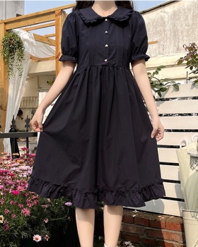 Japanese style maiden lady lovely doll collar dress