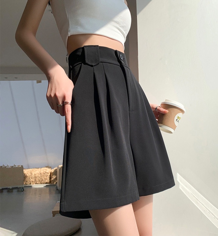 Ice silk summer shorts Casual business suit for women