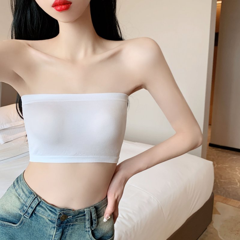 Thin wrapped chest summer tops for women