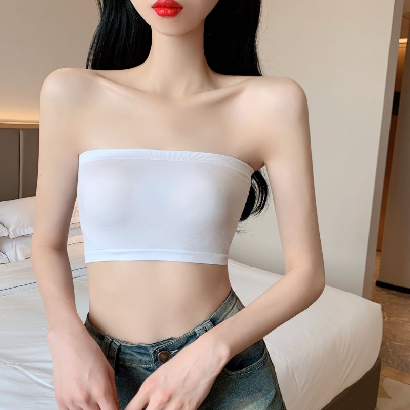 Thin wrapped chest summer tops for women