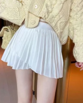 Chiffon skirt high waist short skirt for women