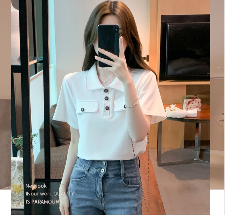 Short sleeve Korean style tops summer T-shirt
