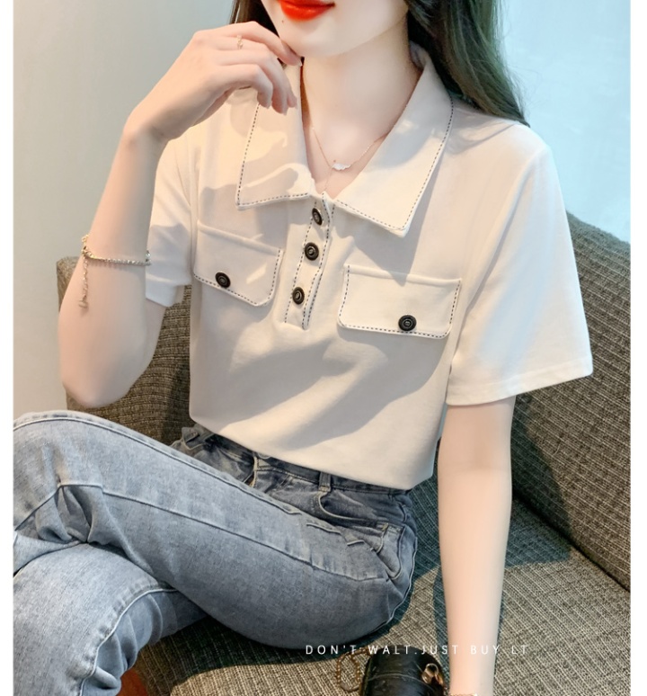 Short sleeve Korean style tops summer T-shirt