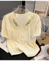 Summer tops embroidered T-shirt for women